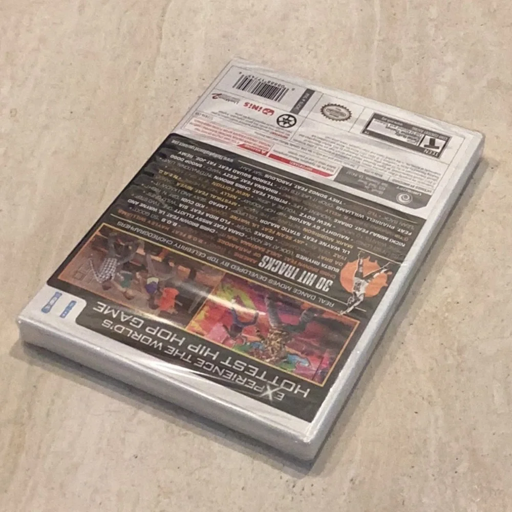 The Hip Hop Dance Experience Wii Game New